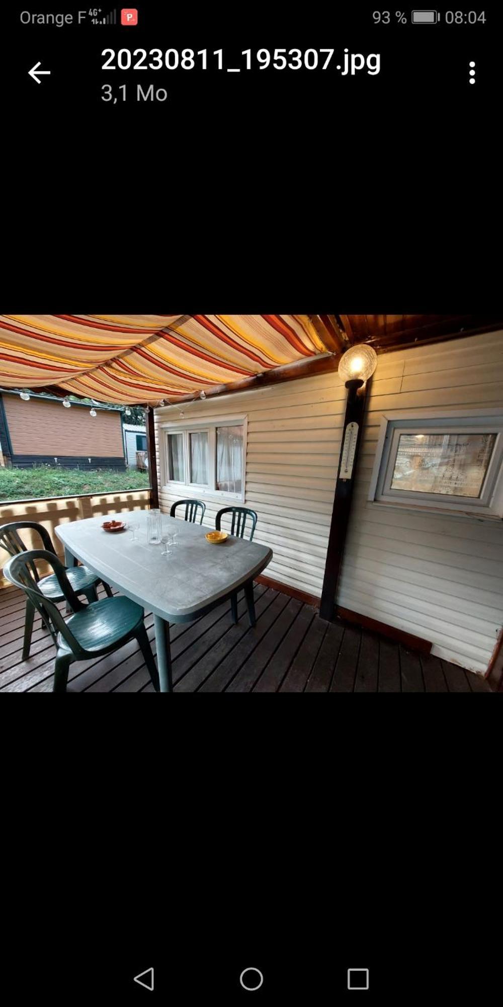 Charmant Mobil Home Style Chalet ベス・エ・サンタナステーズ エクステリア 写真