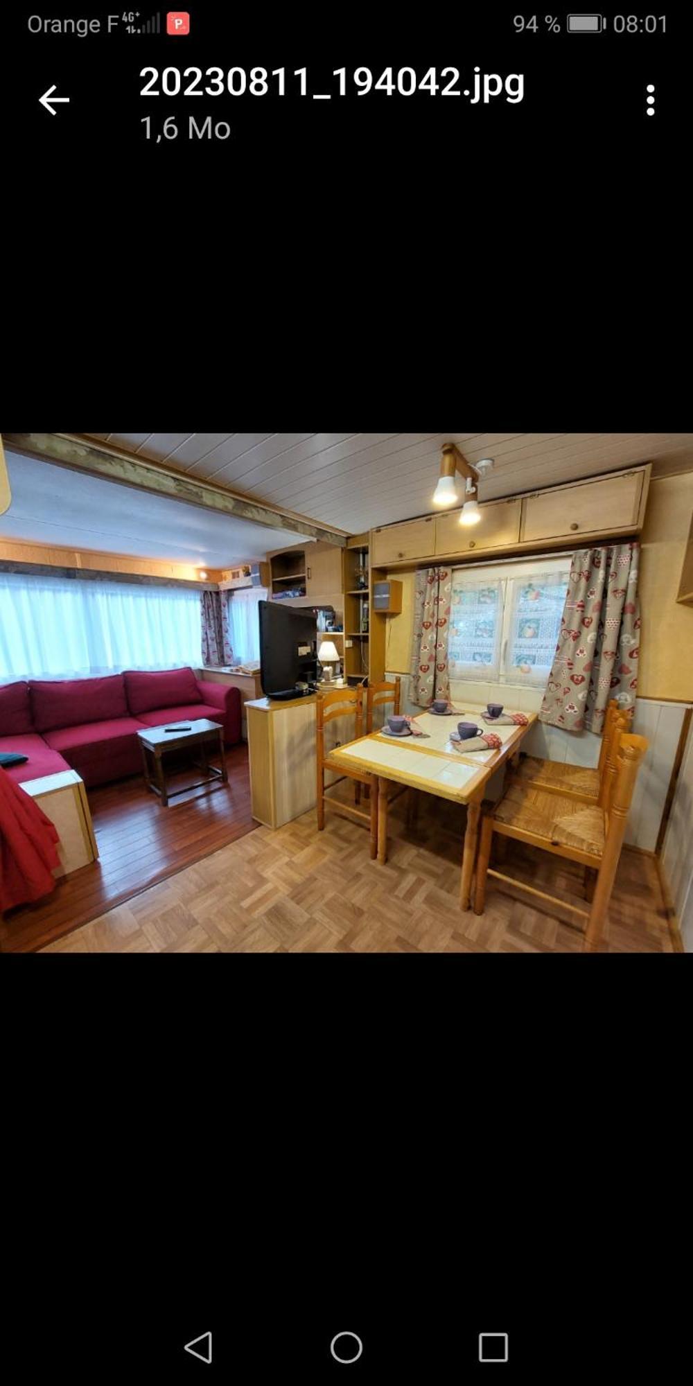 Charmant Mobil Home Style Chalet ベス・エ・サンタナステーズ エクステリア 写真